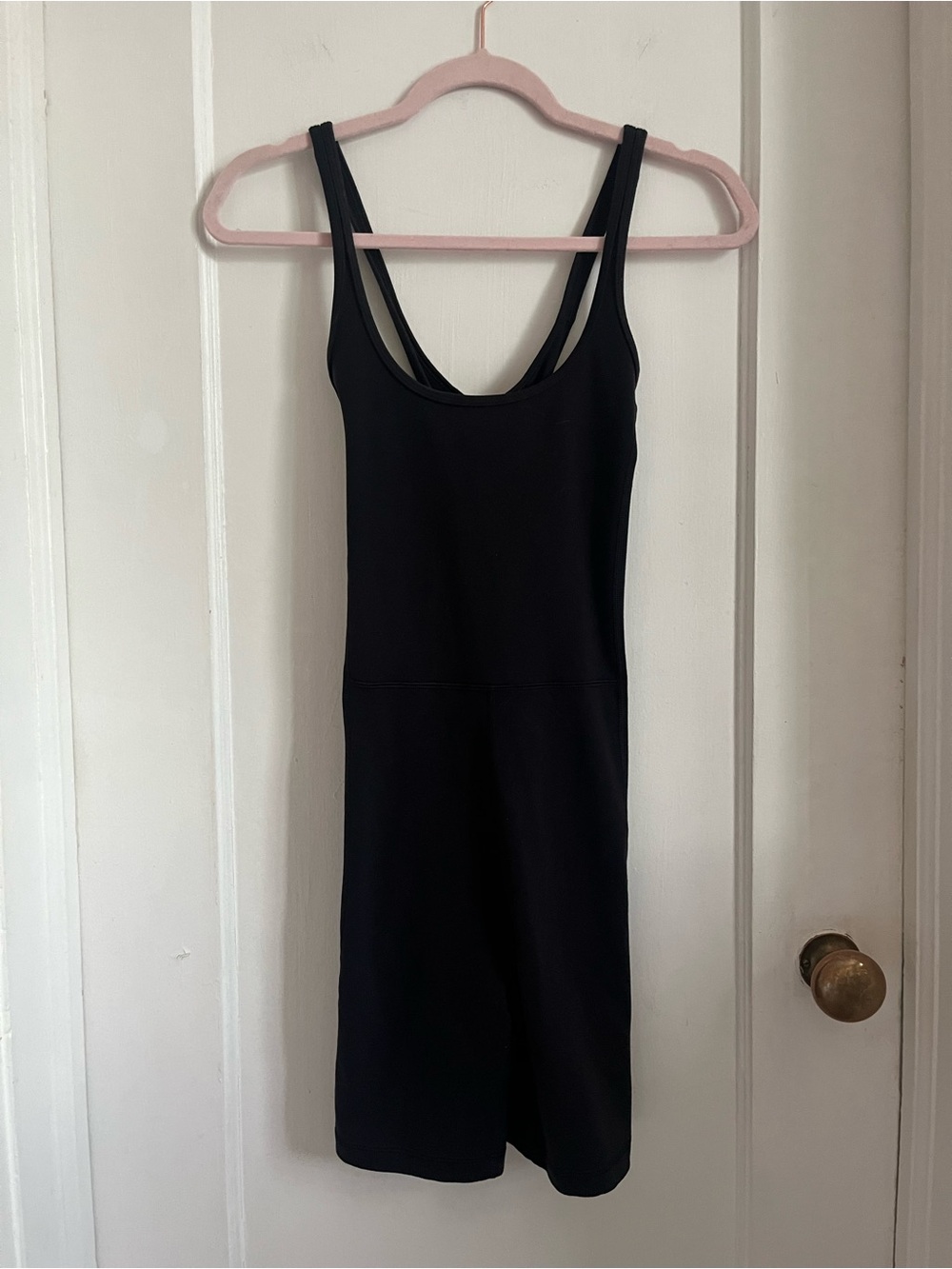 TNA Action Body Suit Shorts with Crisscross Back